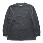 SHAKA 長袖 ロングスリーブ Tシャツ ロンT M グレー ヴィンテージ加工 CUSTOM 7.5OZ MAX HEAVYWEIGHT L/S GARMENT DYE