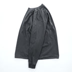 SHAKA 長袖 ロングスリーブ Tシャツ ロンT M グレー ヴィンテージ加工 CUSTOM 7.5OZ MAX HEAVYWEIGHT L/S GARMENT DYE