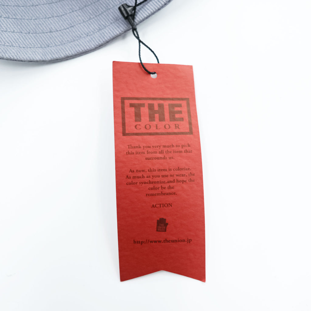 THE COLOR ( THE UNION ) 日本製 バケットハット グレー TCH00084 未使用品