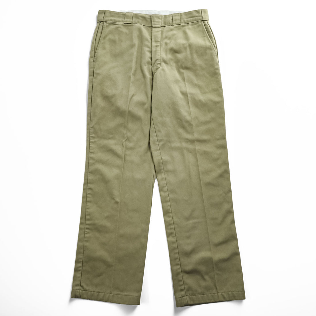 Dickies 874 ワークパンツ チノパンツ L ベージュ ネルライナー 裏地チェック