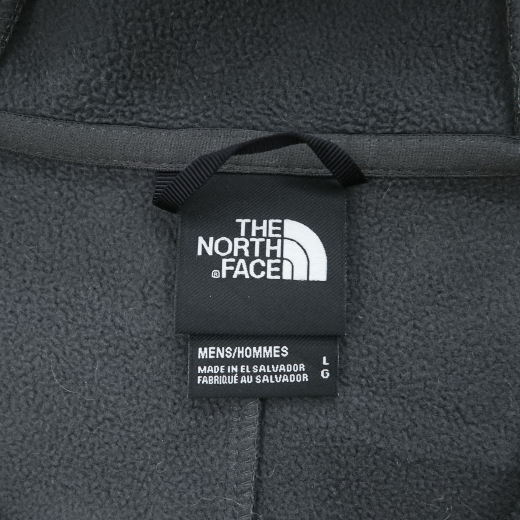 THE NORTH FACE マウンテンパーカー ソフトシェルジャケット L グレー 防水 WINDWALL フリースライナー NF0A4R27DYZ