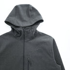 THE NORTH FACE マウンテンパーカー ソフトシェルジャケット L グレー 防水 WINDWALL フリースライナー NF0A4R27DYZ