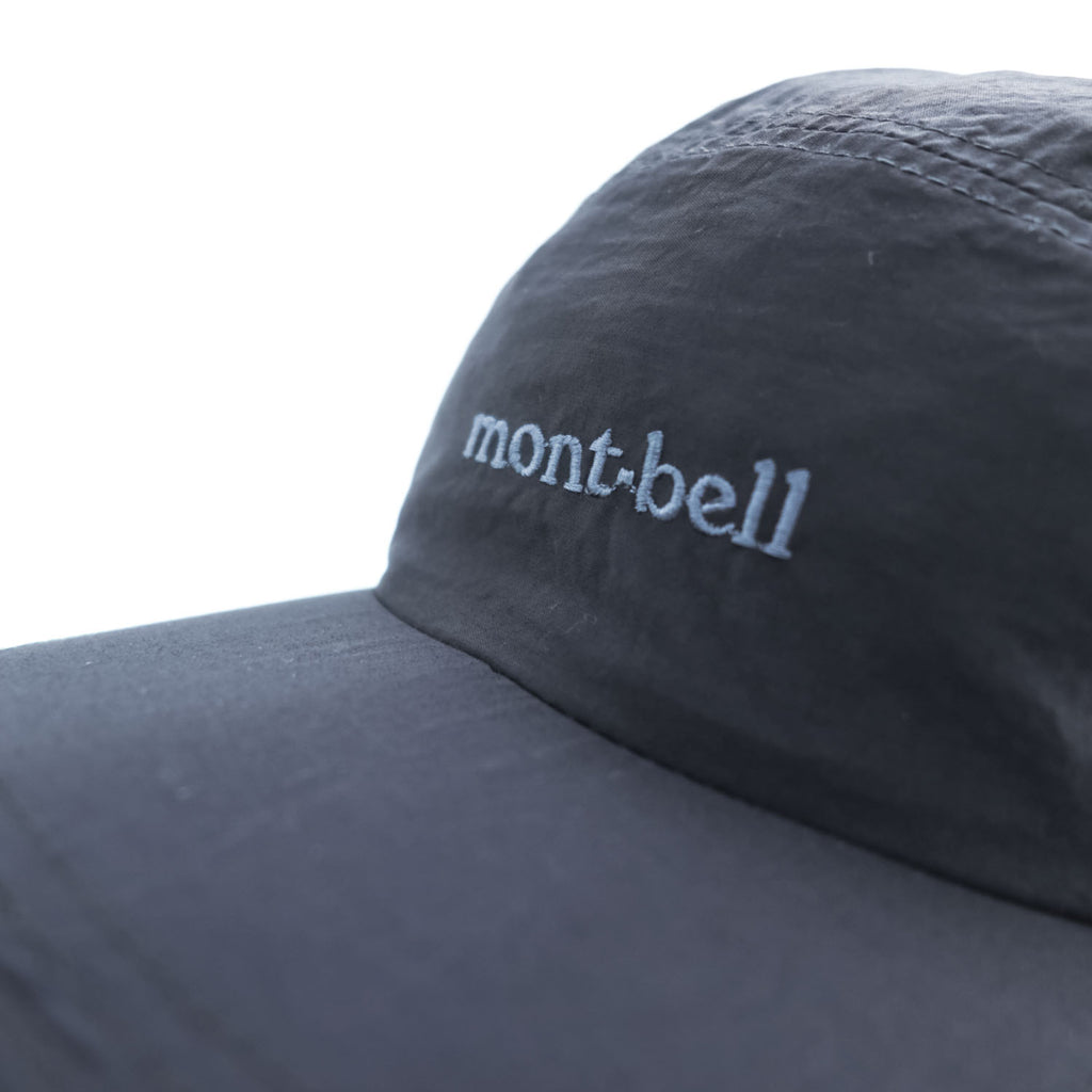 mont-bell 5パネル ナイロン ジェットキャップ FREE ブラック
