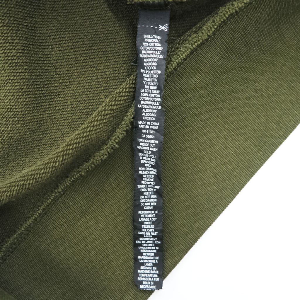 RLX Ralph Lauren ハーフジップ スウェット トレーナー L カーキ グリーン 胸ポケット