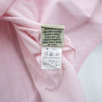 L.L.Bean 長袖 シャツ L ピンク TRIM FIT ドビー織 ストライプ 胸ポケット 0HBX9