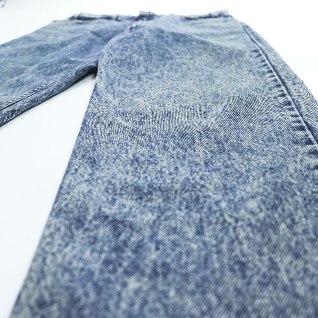 Levi's 80年代 USA製 ヴィンテージ 540 ケミカルウォッシュ デニムパンツ 34 x 30 ジーンズ  テーパード ジッパーフライ 540-0209