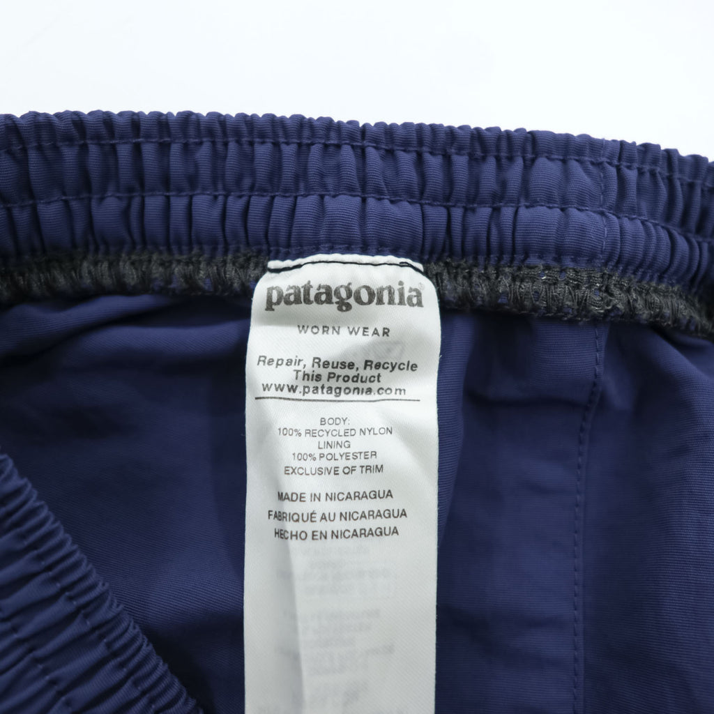 Patagonia バギーズロング 7インチ ショーツ Baggies Longs ショートパンツ ハーフパンツ XS ネイビー 58034