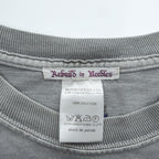 Rebuild by Needles 日本製 リメイク 長袖 ロングスリーブ Tシャツ ロンT M グレー Hanes 再構築