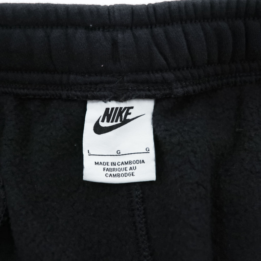 NIKE スウェットパンツ L ブラック 裏起毛 ドローコード CLUB FLEECE BUNGEE PANTS IF0488-010