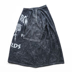 DEATH ROW RECORDS ヒップホップ レーベル Tシャツ L グレー フェード ヴィンテージ加工 ケミカルウォッシュ