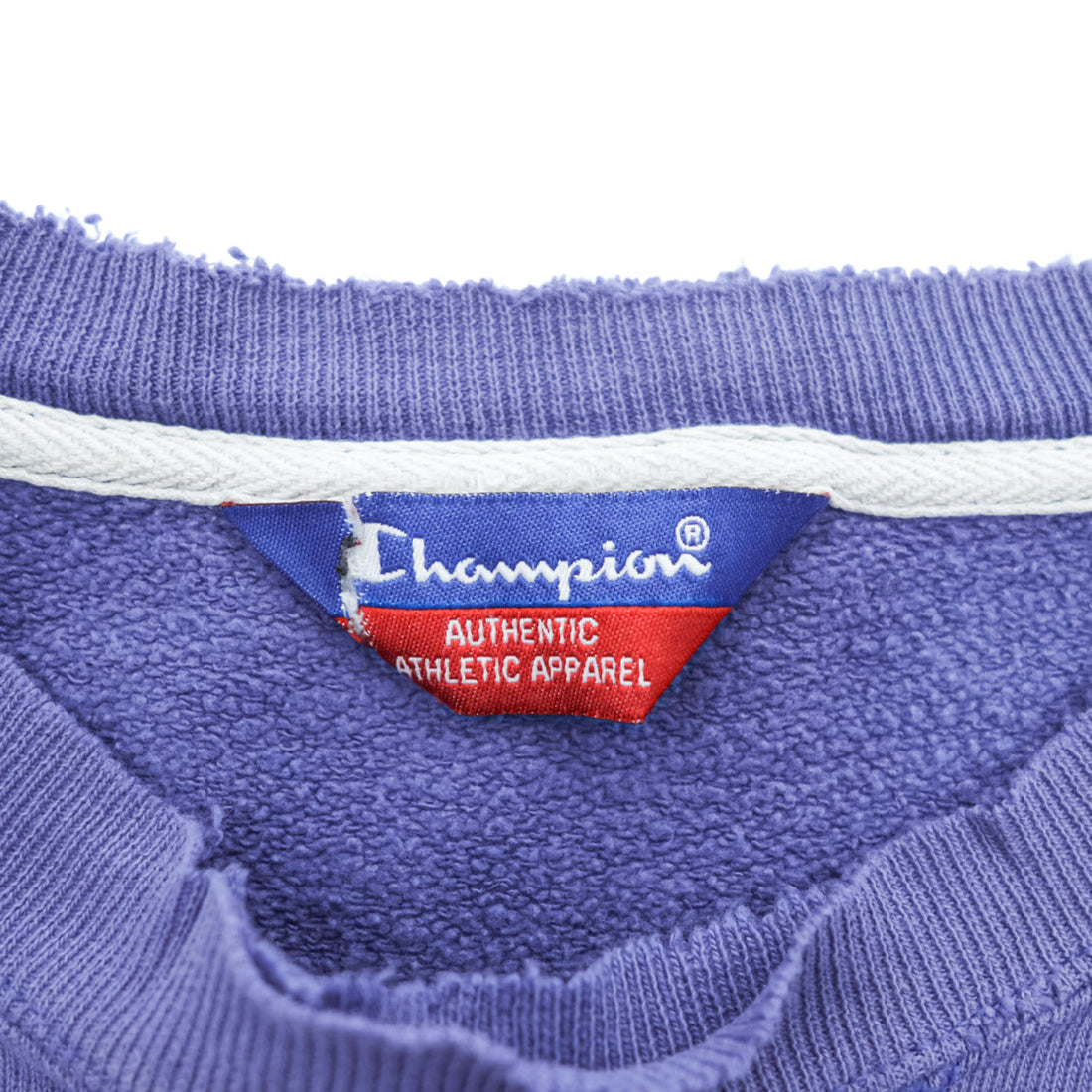 90s Champion Indianapolis Colts NFL Faded Purple Distressed Sweatshirt