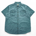 RedHead Brand Co XL Sage Green Short Sleeve Utility Work Shirt Bass Pro