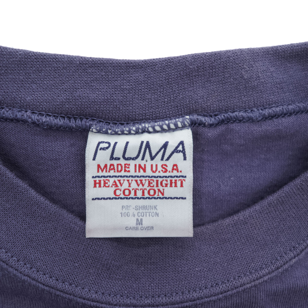PLUMA 90年代 USA製 ヴィンテージ Tシャツ HEAVY WEIGHT M ネイビー