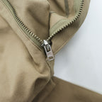 Nigel Cabourn 日本製 タック チノパンツ HOSPITAL PANT WEATHER CLOTH ベージュ プリーツ 80340050004