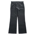Vintage 80s Levi strauss Black Gold Tab Charcoal Gray Flare Slacks Pants