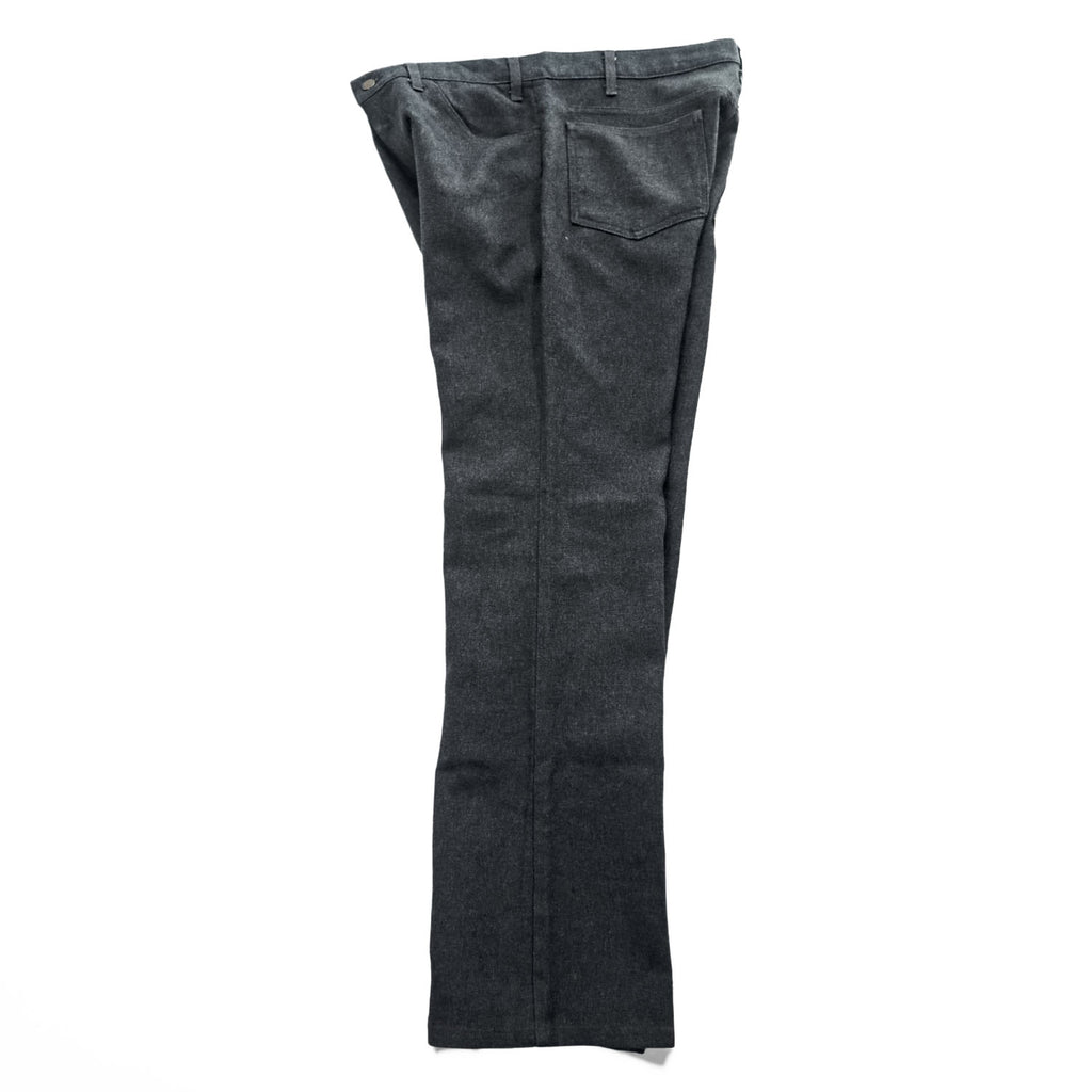 Vintage 80s Levi strauss Black Gold Tab Charcoal Gray Flare Slacks Pants