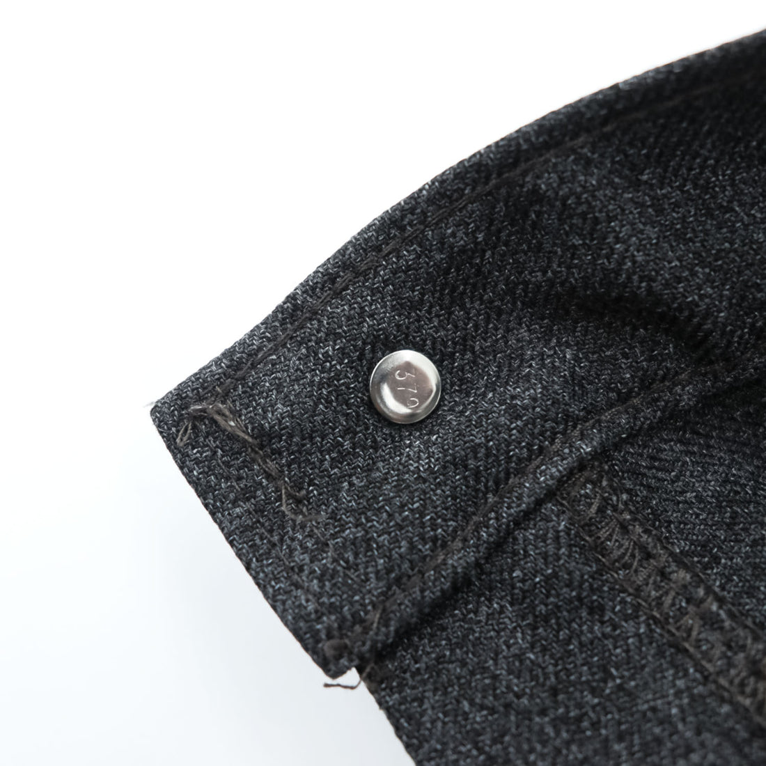Vintage 80s Levi strauss Black Gold Tab Charcoal Gray Flare Slacks Pants