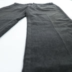 Vintage 80s Levi strauss Black Gold Tab Charcoal Gray Flare Slacks Pants