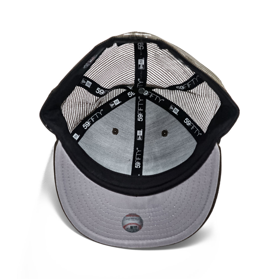 NEW ERA 59FIFTY パドレス メッシュキャップ 57.7cm 7 1/4 ブラウン SD MLB