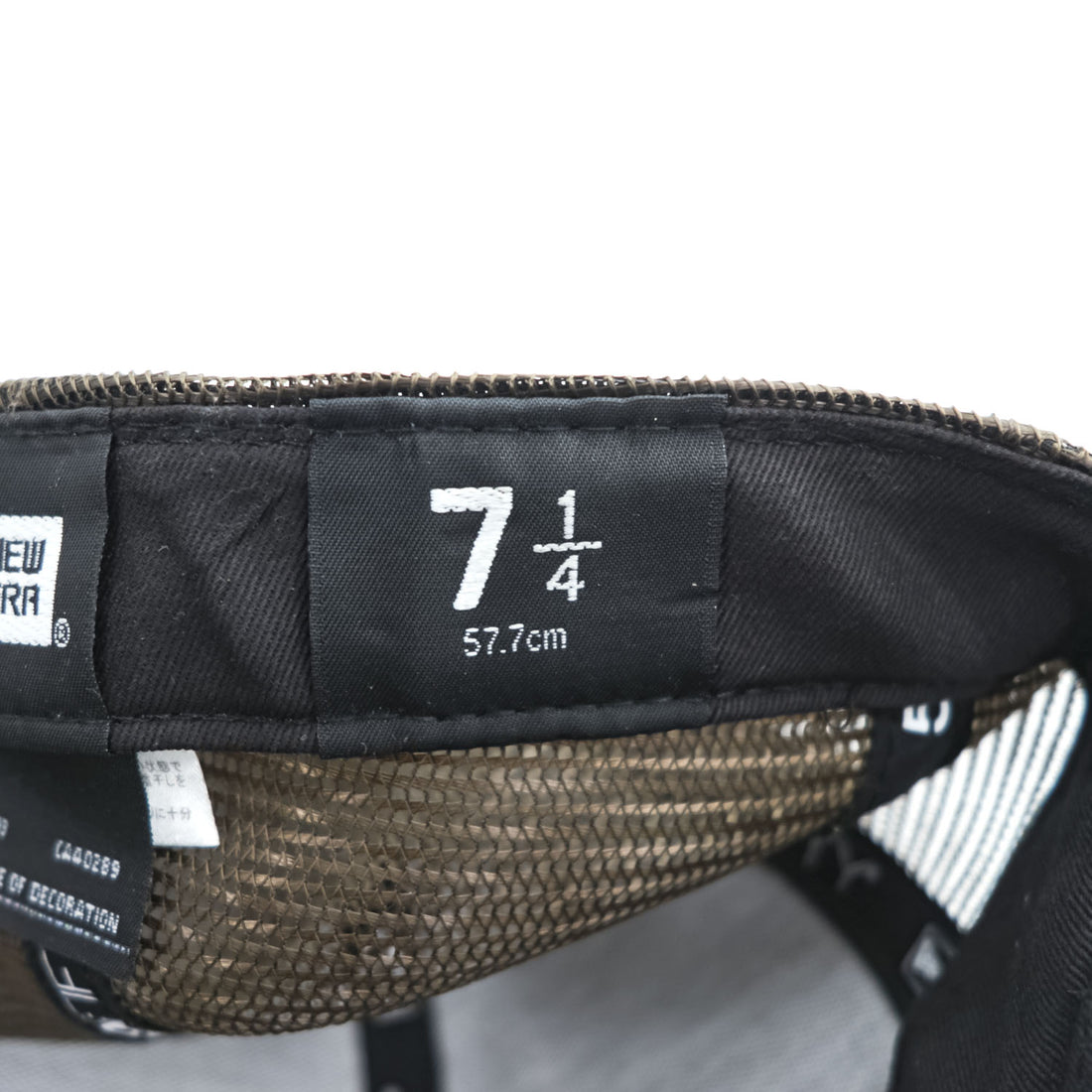 NEW ERA 59FIFTY パドレス メッシュキャップ 57.7cm 7 1/4 ブラウン SD MLB