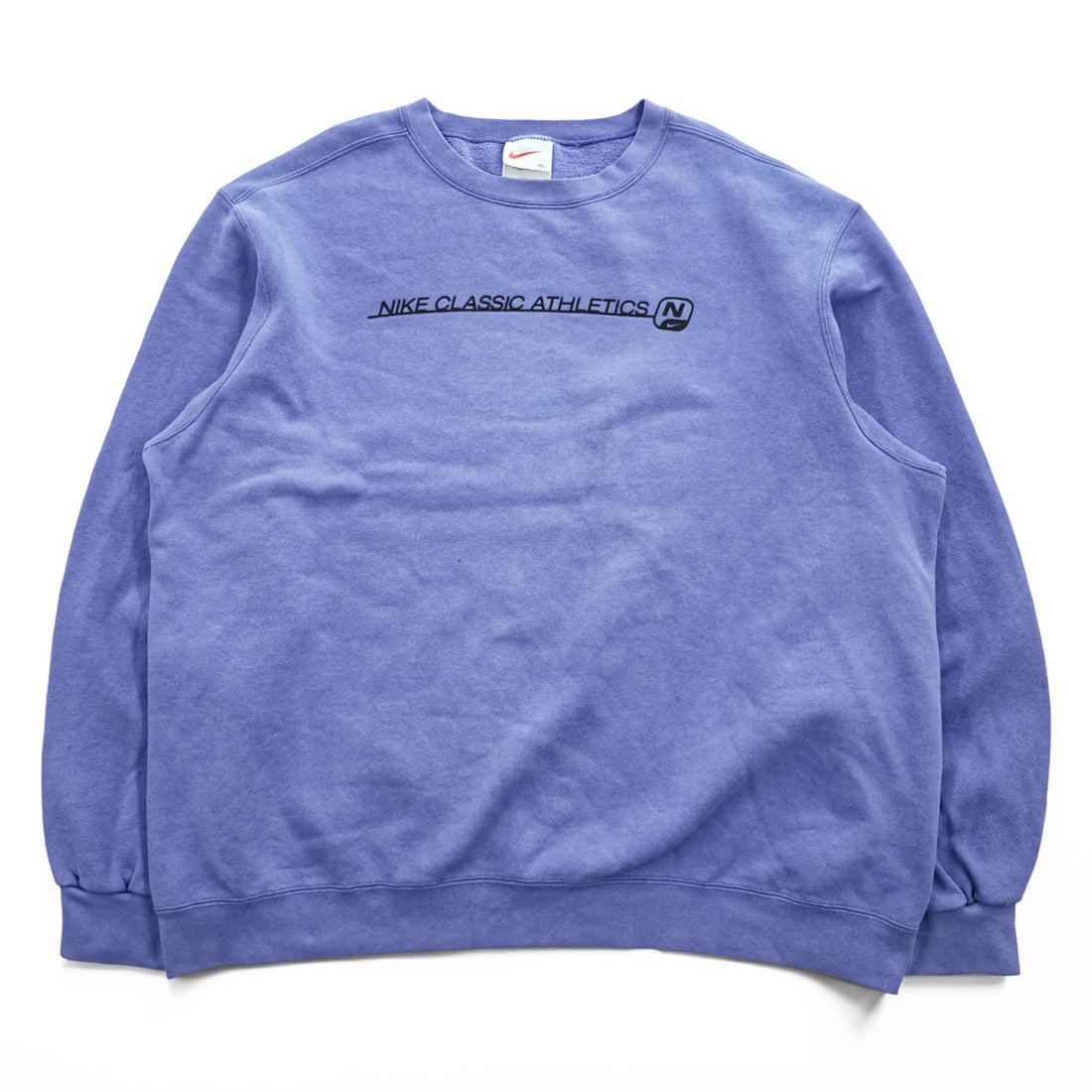NIKE 90年代 USA製 ヴィンテージ スウェット トレーナー XL ブルー フェード CLASSIC ATHLETICS