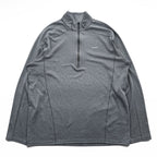 Patagonia Long Sleeve T-Shirt, XL, Grey, Stretch Capilene 3 Midweight Zip Neck Pullover 44441