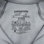 Patagonia Long Sleeve T-Shirt, XL, Grey, Stretch Capilene 3 Midweight Zip Neck Pullover 44441