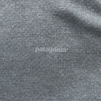 Patagonia Long Sleeve T-Shirt, XL, Grey, Stretch Capilene 3 Midweight Zip Neck Pullover 44441