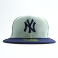New Era New York Yankees 59FIFTY Fitted Cap Gray Navy Size 7 1/2 59.6cm MLB