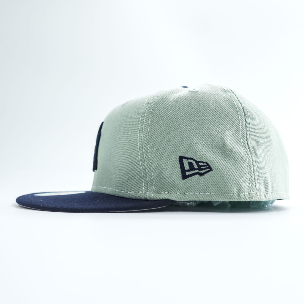 New Era New York Yankees 59FIFTY Fitted Cap Gray Navy Size 7 1/2 59.6cm MLB
