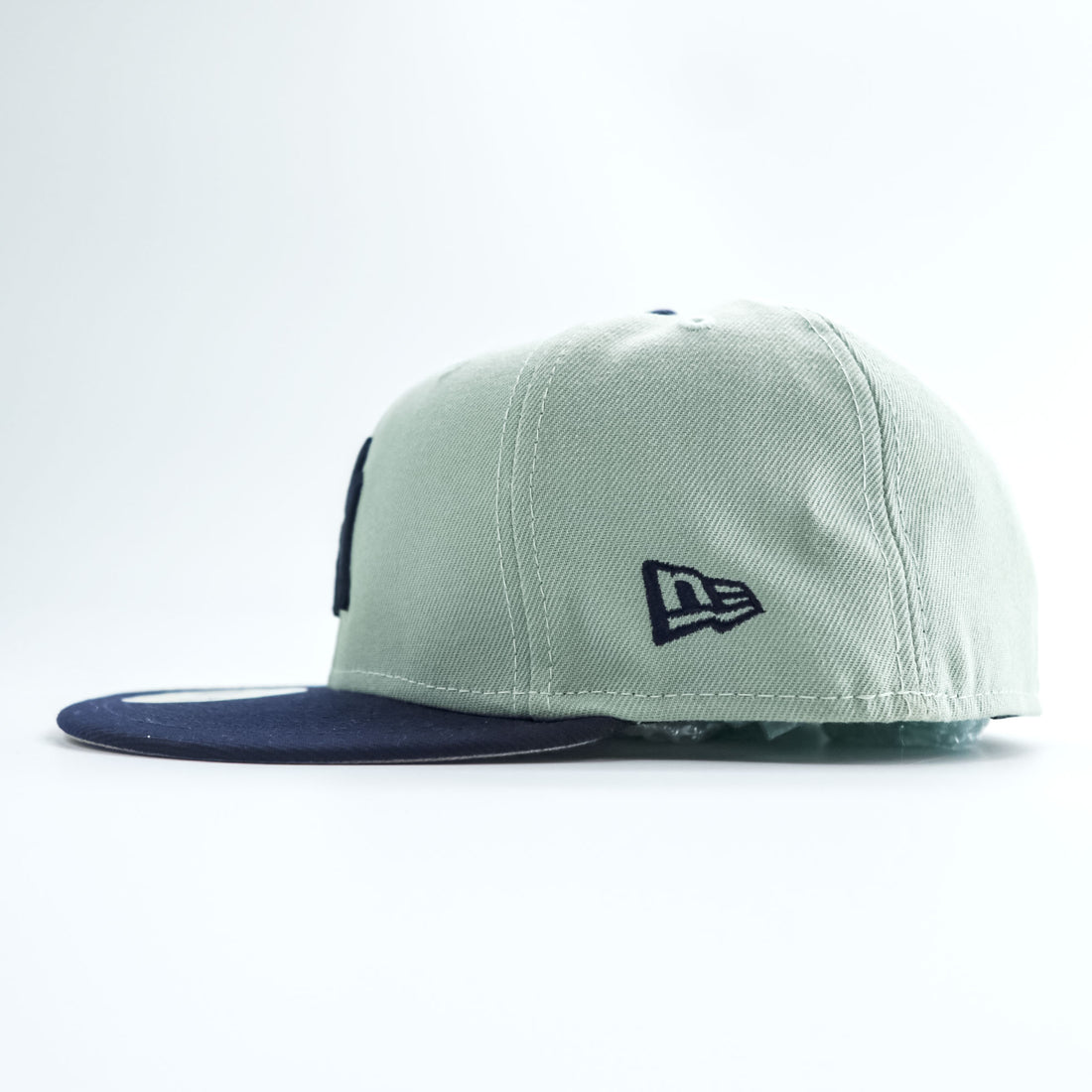 New Era New York Yankees 59FIFTY Fitted Cap Gray Navy Size 7 1/2 59.6cm MLB