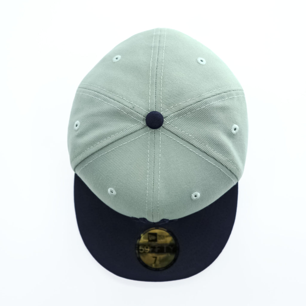 New Era New York Yankees 59FIFTY Fitted Cap Gray Navy Size 7 1/2 59.6cm MLB