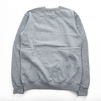 carhartt クルーネック 前V スウェット トレーナー L グレー 裏起毛 LOOSE FIT TS0124-M