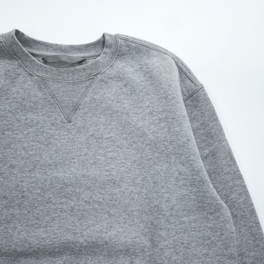 carhartt クルーネック 前V スウェット トレーナー L グレー 裏起毛 LOOSE FIT TS0124-M