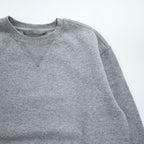 carhartt クルーネック 前V スウェット トレーナー L グレー 裏起毛 LOOSE FIT TS0124-M