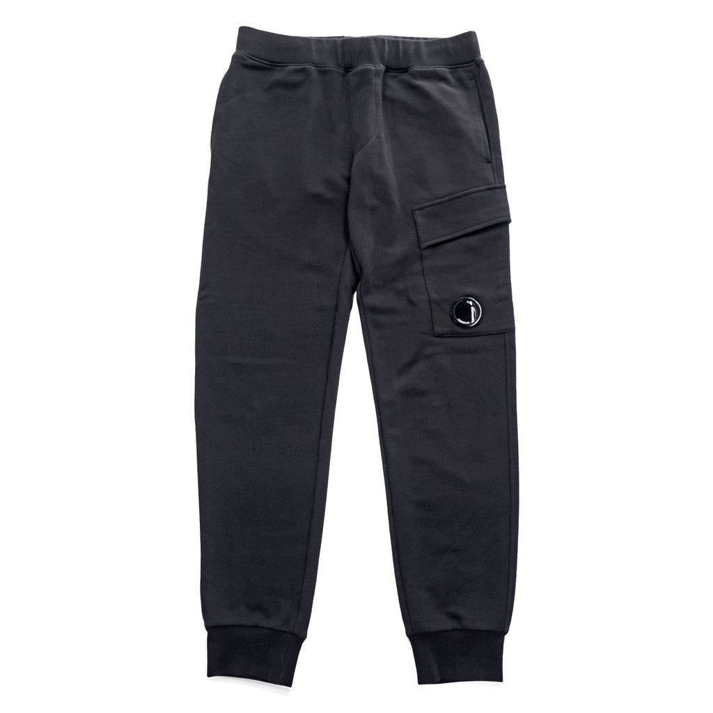 C.P. COMPANY レンズポケット スウェットパンツ M ブラック カーゴジョガー 05CMSS074A