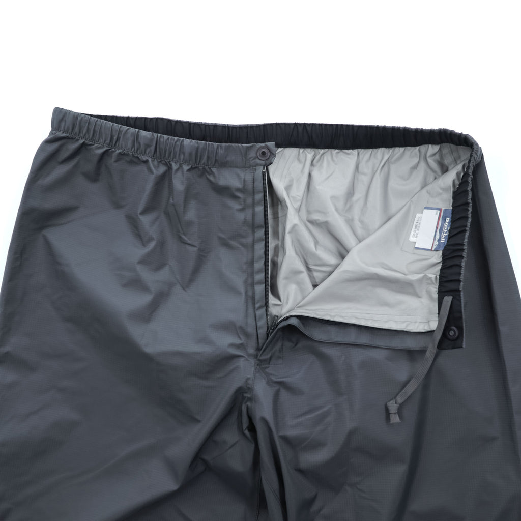 mont-bell ゴアテックス GORE-TEX 防水 レインダンサーパンツ シェル アウトドア パンツ L グレー 1128342