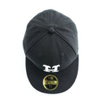 HUF × New Era 59FIFTY ベースボール キャップ 7 3/8 ブラック H刺繍