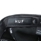 HUF × New Era 59FIFTY ベースボール キャップ 7 3/8 ブラック H刺繍