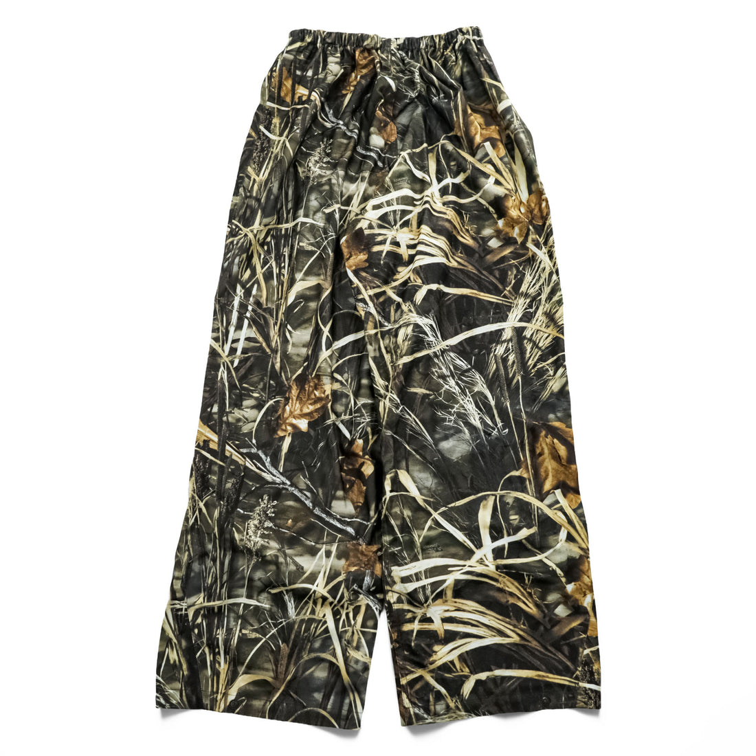 Vintage 90s MAD DOG GEAR Shell Outdoor Pants XL Khaki Green Waterproof Mesh Wide Realtree Camo
