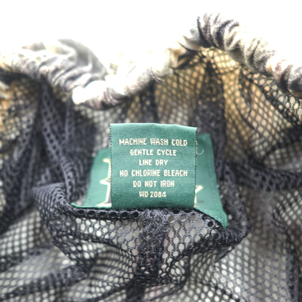 Vintage 90s MAD DOG GEAR Shell Outdoor Pants XL Khaki Green Waterproof Mesh Wide Realtree Camo