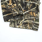 Vintage 90s MAD DOG GEAR Shell Outdoor Pants XL Khaki Green Waterproof Mesh Wide Realtree Camo