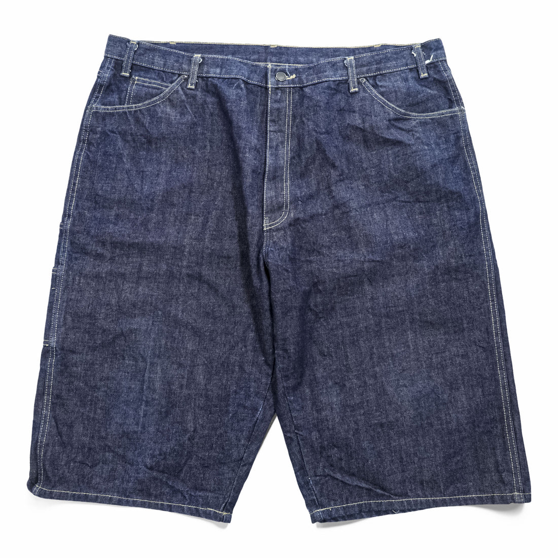 Dickies Carpenter Shorts, Half Pants, XL, Indigo Blue Denim, Big Size, Dark Blue, ER305NB