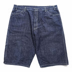 Dickies Carpenter Shorts, Half Pants, XL, Indigo Blue Denim, Big Size, Dark Blue, ER305NB