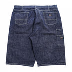 Dickies Carpenter Shorts, Half Pants, XL, Indigo Blue Denim, Big Size, Dark Blue, ER305NB