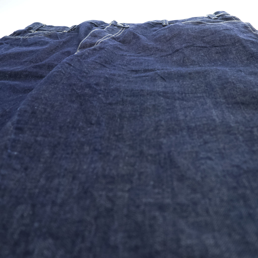 Dickies Carpenter Shorts, Half Pants, XL, Indigo Blue Denim, Big Size, Dark Blue, ER305NB
