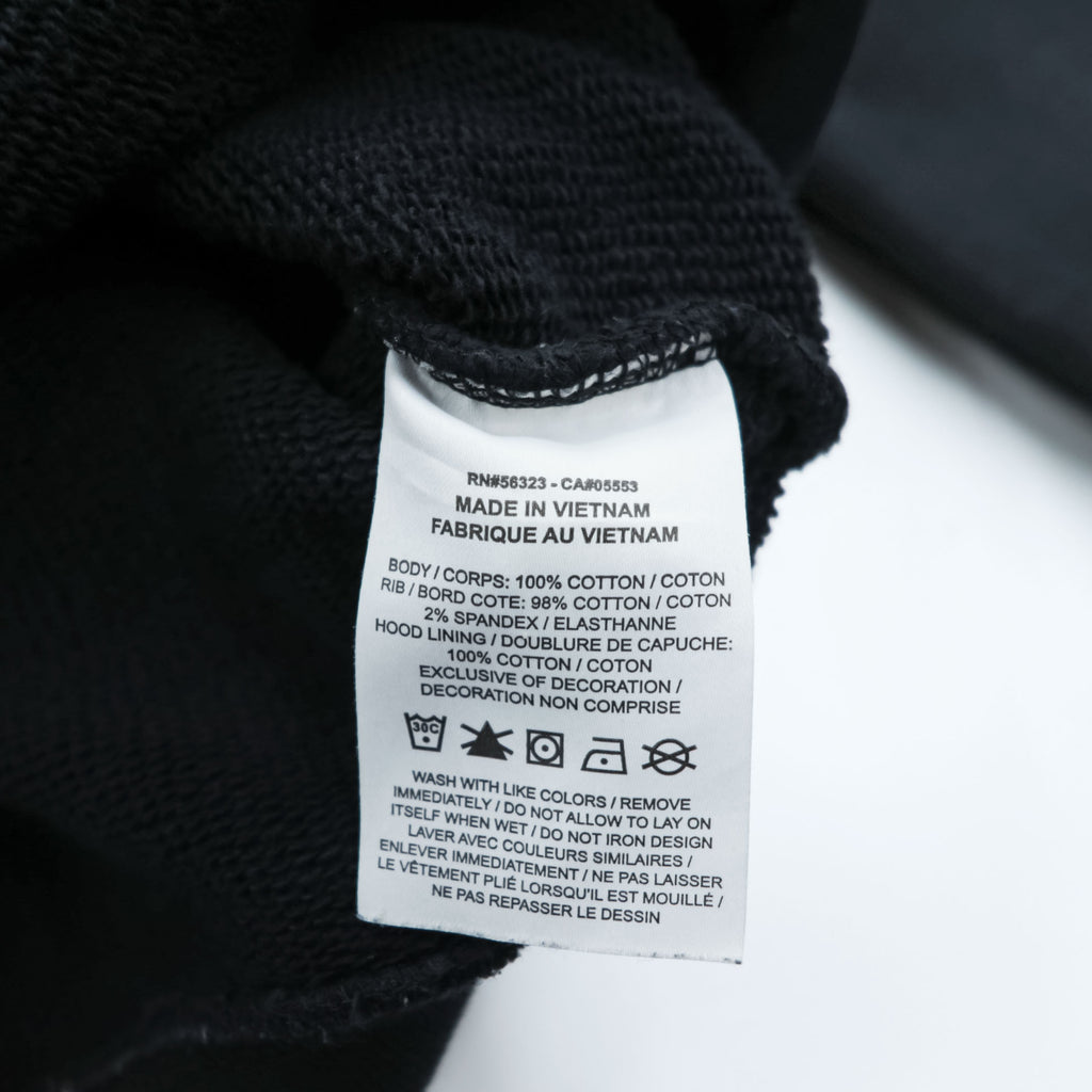 JORDAN BRAND ( NIKE ) プルオーバー パーカー L ブラック Wordmark Fleece Hoodie カンガルーポケット FJ1966-010