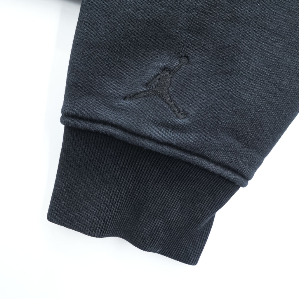 JORDAN BRAND ( NIKE ) プルオーバー パーカー L ブラック Wordmark Fleece Hoodie カンガルーポケット FJ1966-010