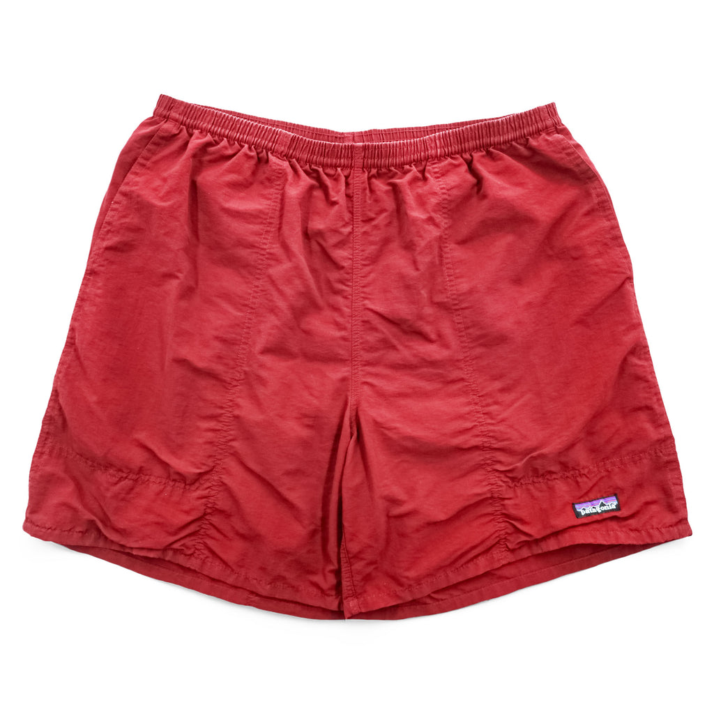 Patagonia バギーズショーツ Baggies Shorts ショートパンツ L レッド ウェーブフェアラー