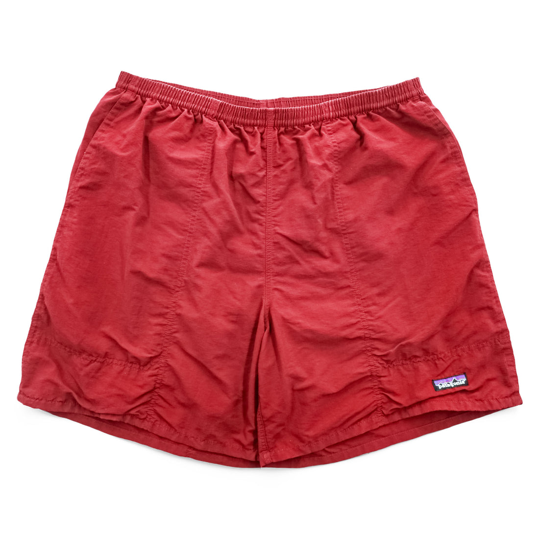 Patagonia バギーズショーツ Baggies Shorts ショートパンツ L レッド ウェーブフェアラー